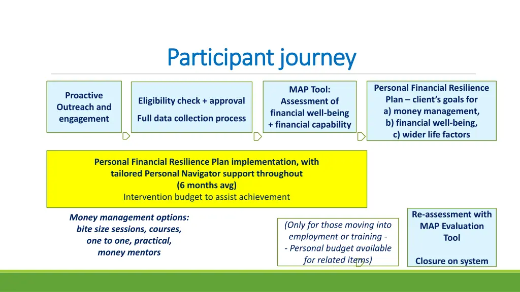 participant journey participant journey