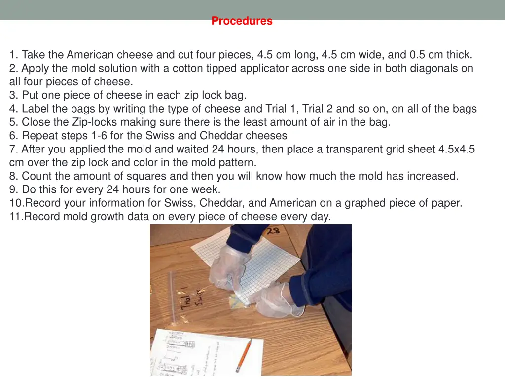 procedures