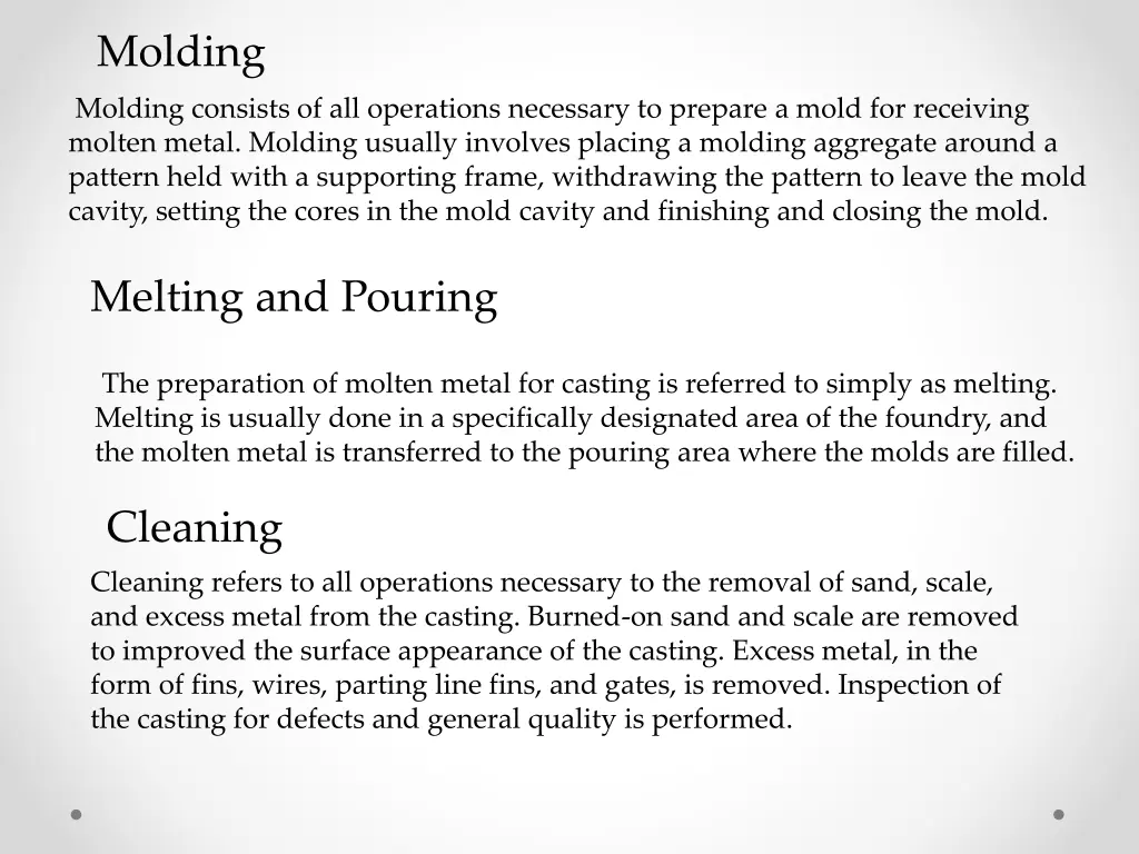 molding