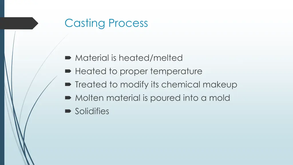 casting process