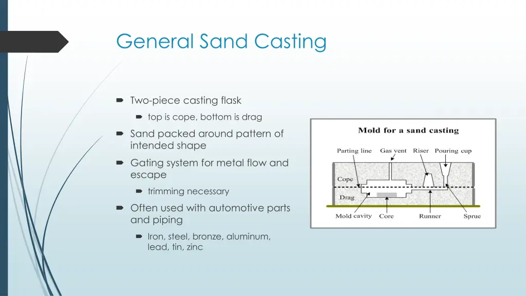 general sand casting