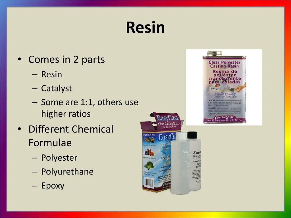 resin