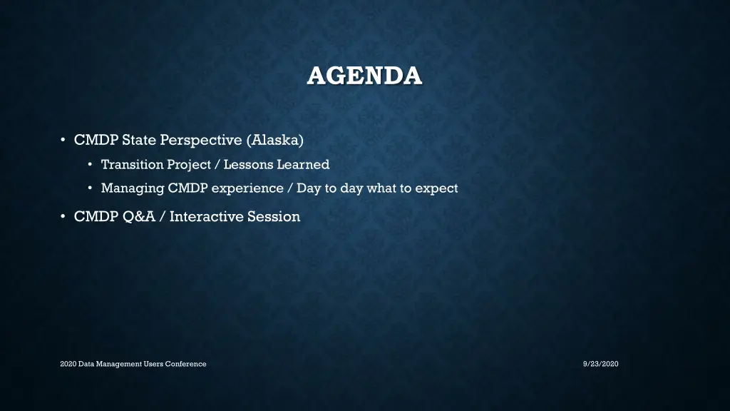 agenda 2