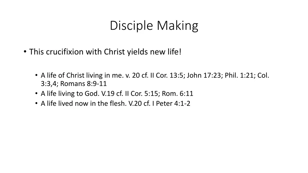 disciple making 13