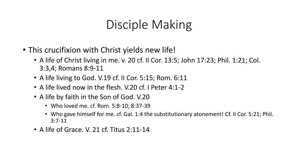 disciple making 15