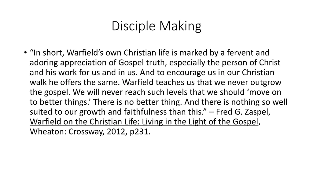 disciple making 16