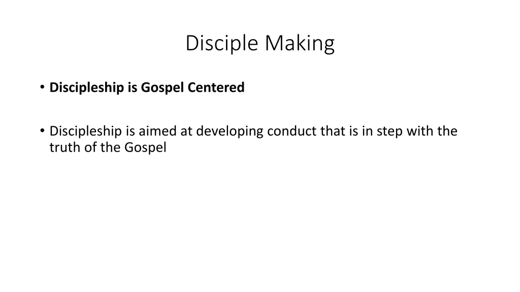 disciple making 3