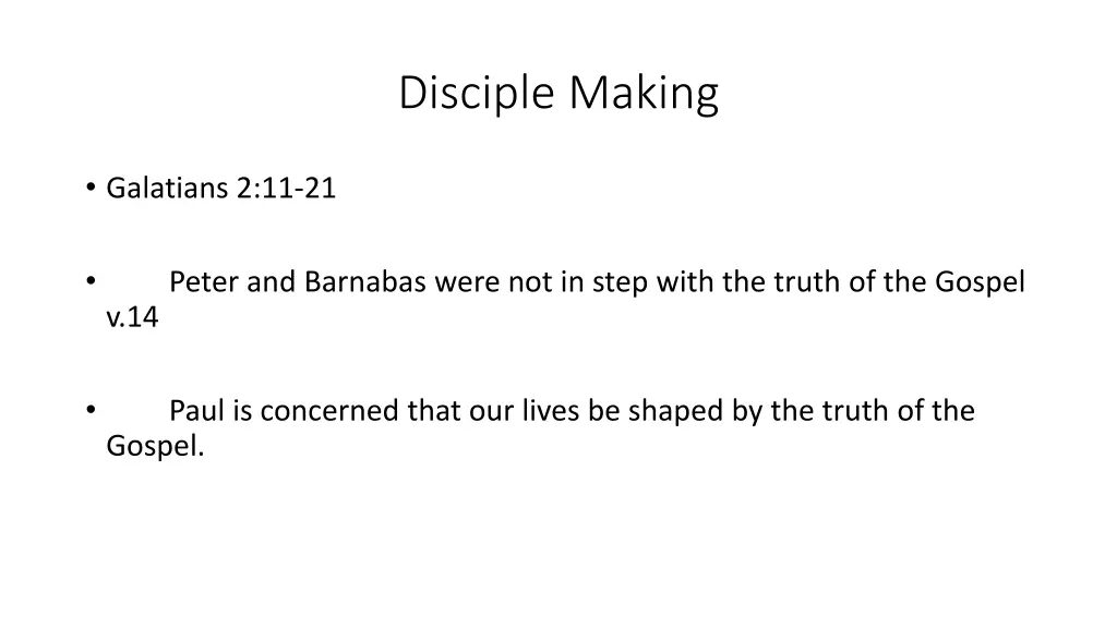 disciple making 4