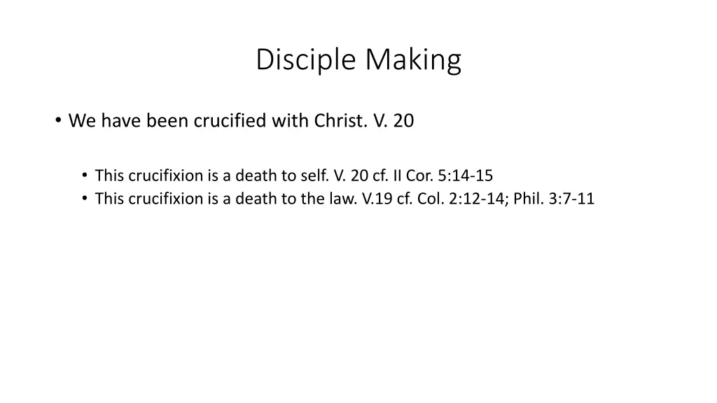 disciple making 7