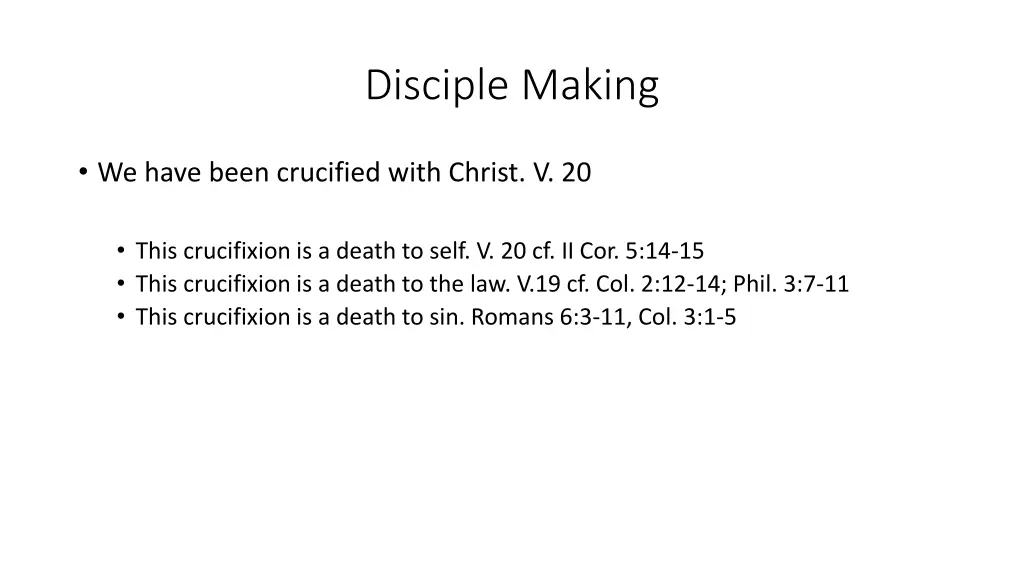 disciple making 8