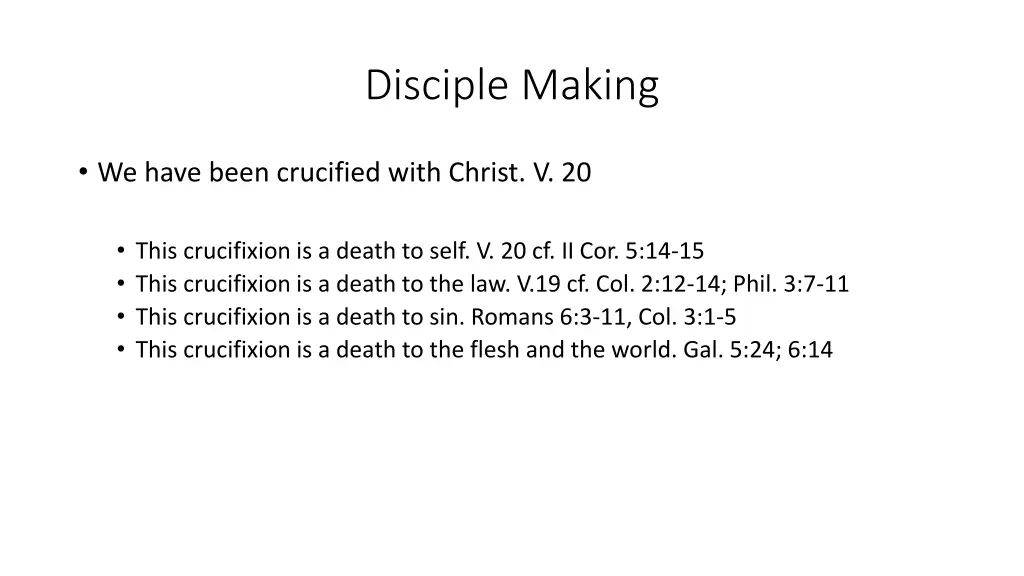 disciple making 9