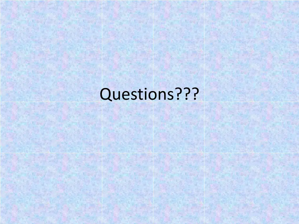 questions