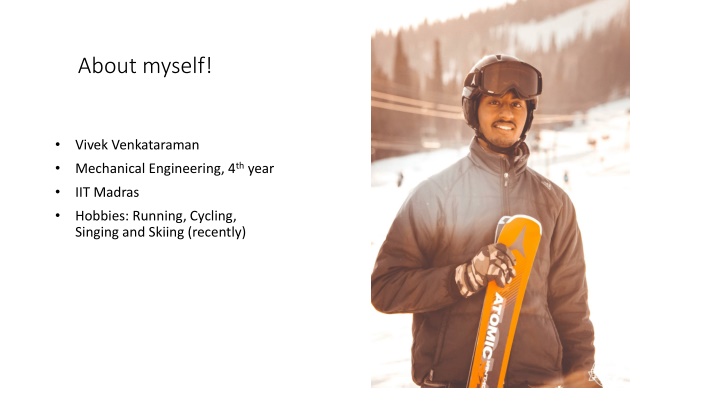 about myself