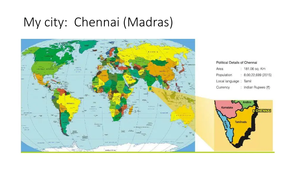my city chennai madras