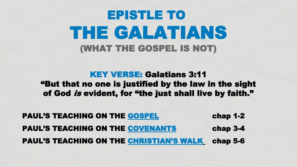 epistle to epistle to the the galatians galatians 2
