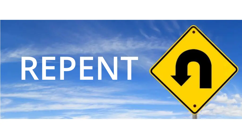 repent