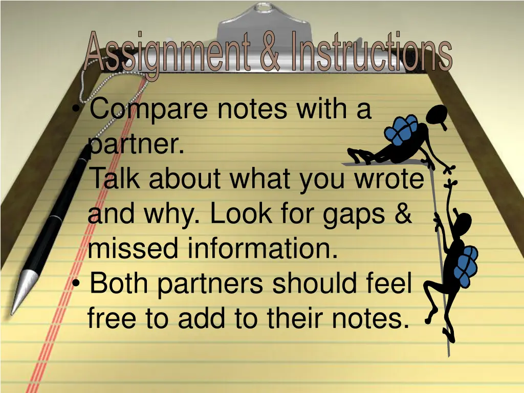 assignment instructions 1