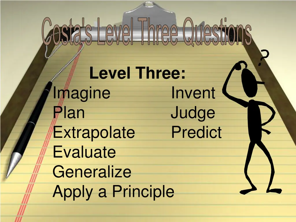 costa s level three questions 1