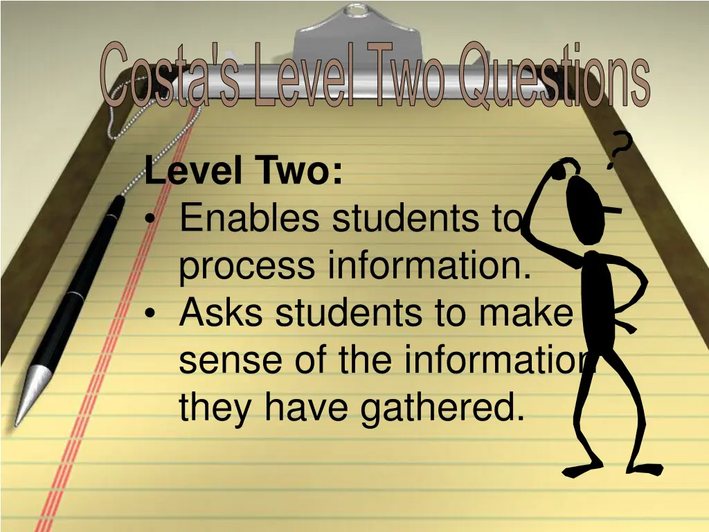 costa s level two questions