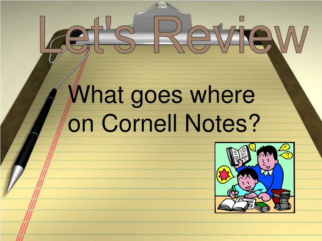 let s review