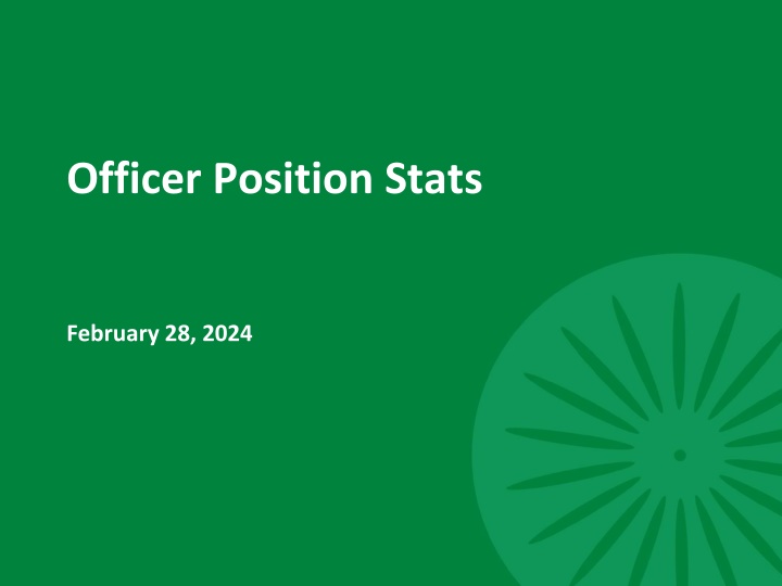 officer position stats