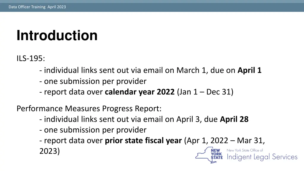 data officer training april 2023 3