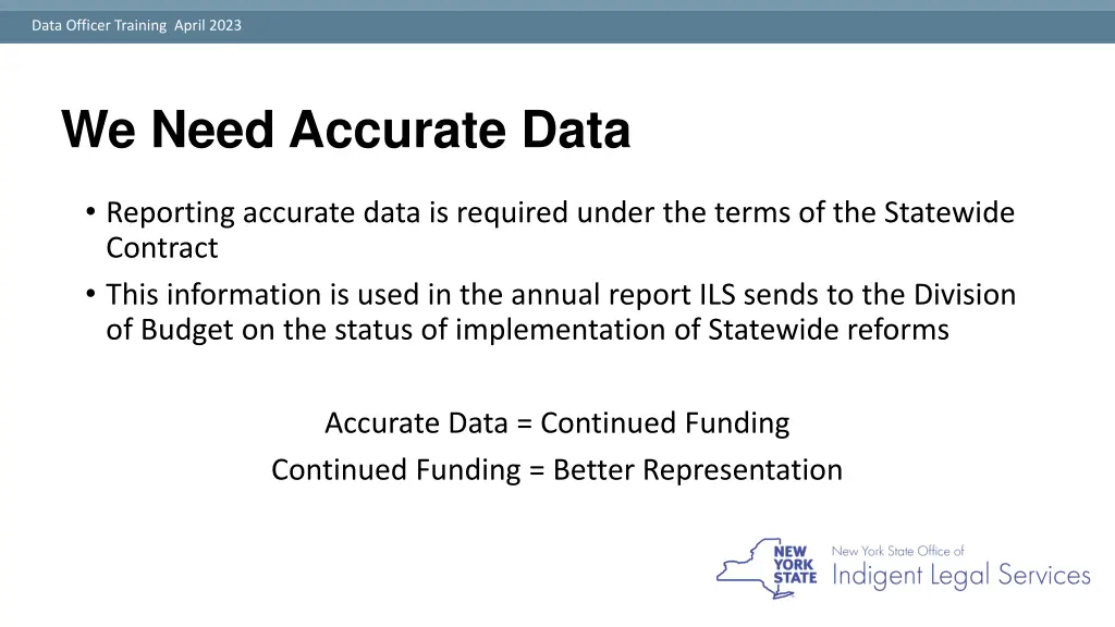 data officer training april 2023 4