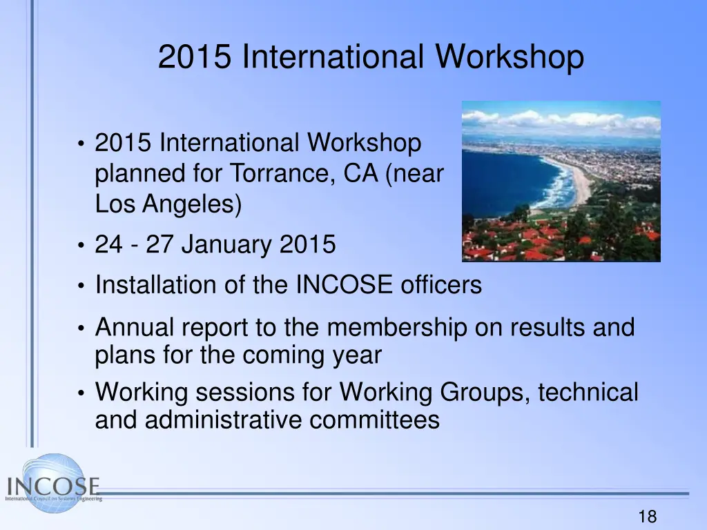 2015 international workshop
