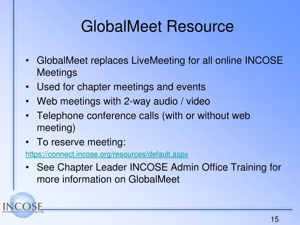 globalmeet resource