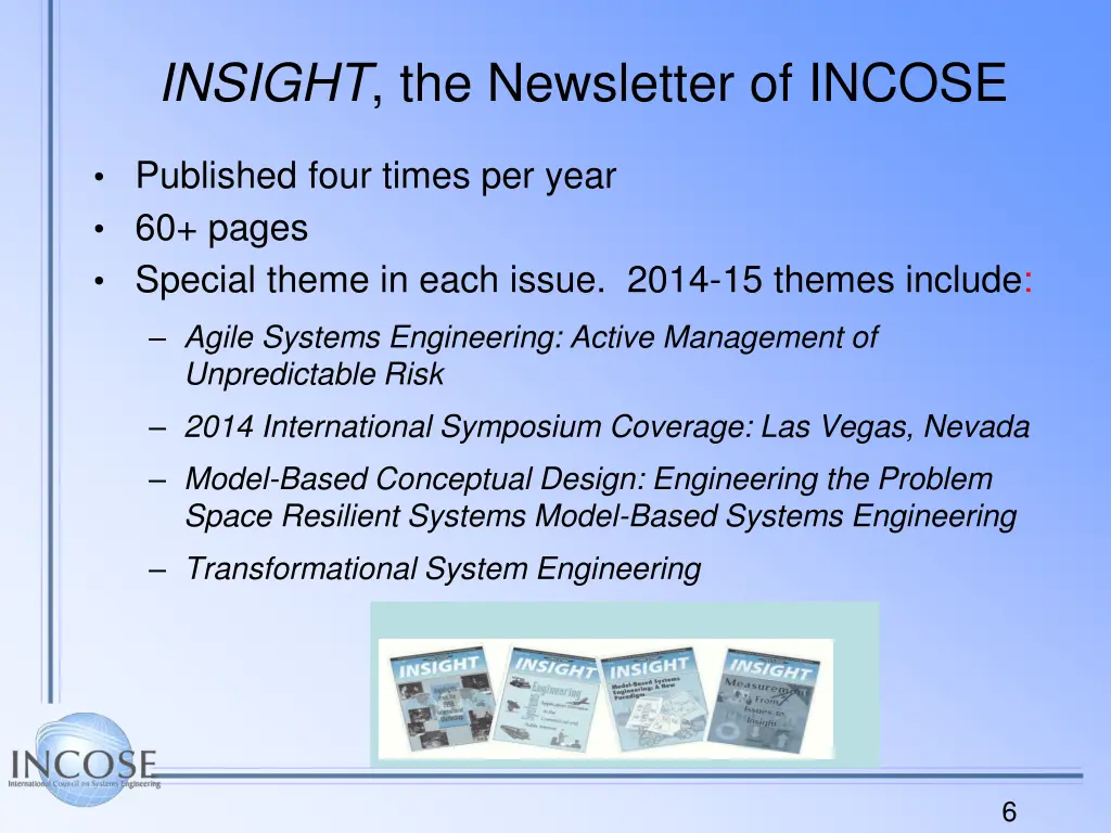 insight the newsletter of incose