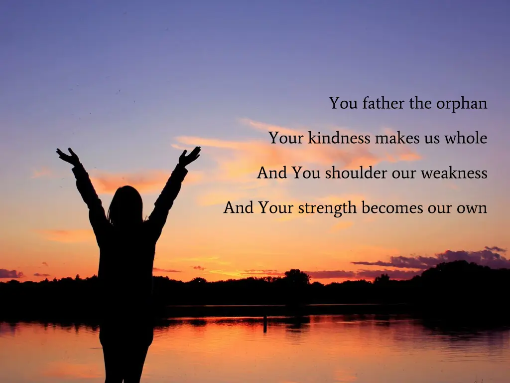 you father the orphan
