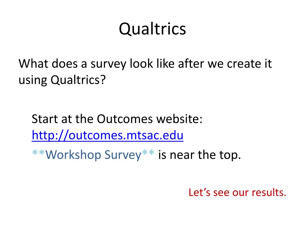 qualtrics 1