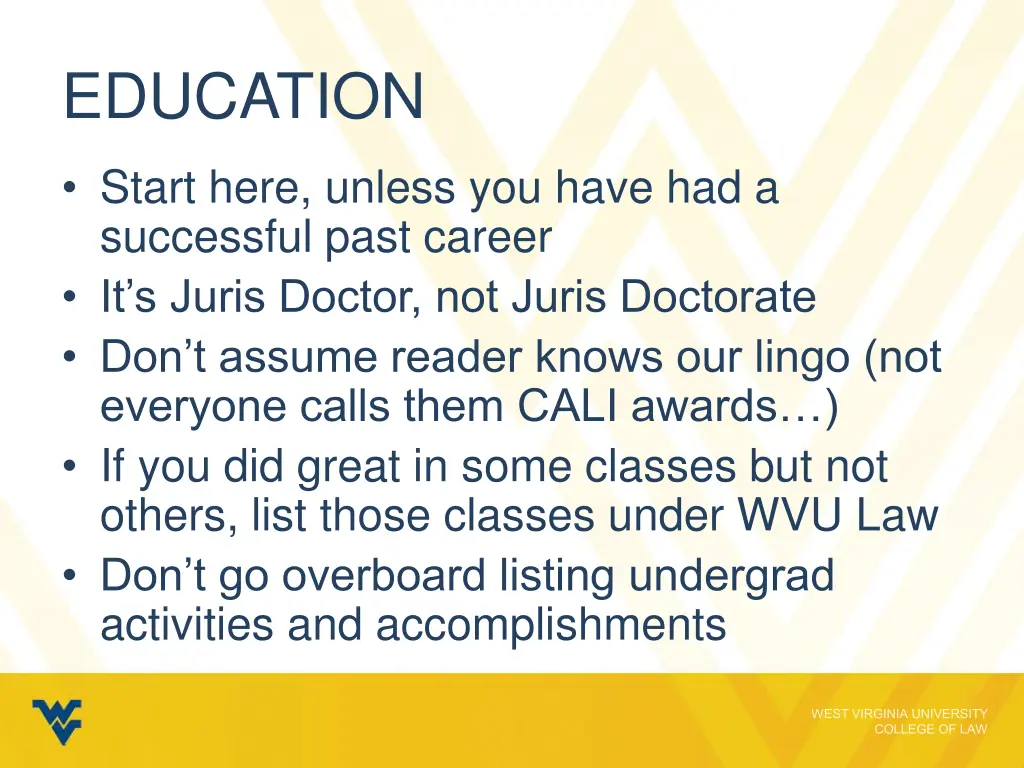 education