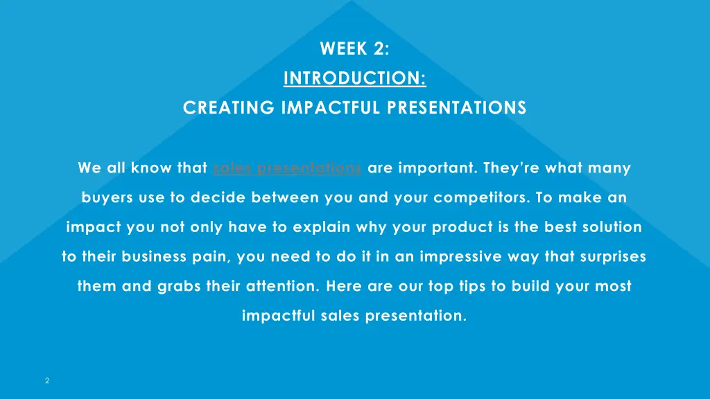 week 2