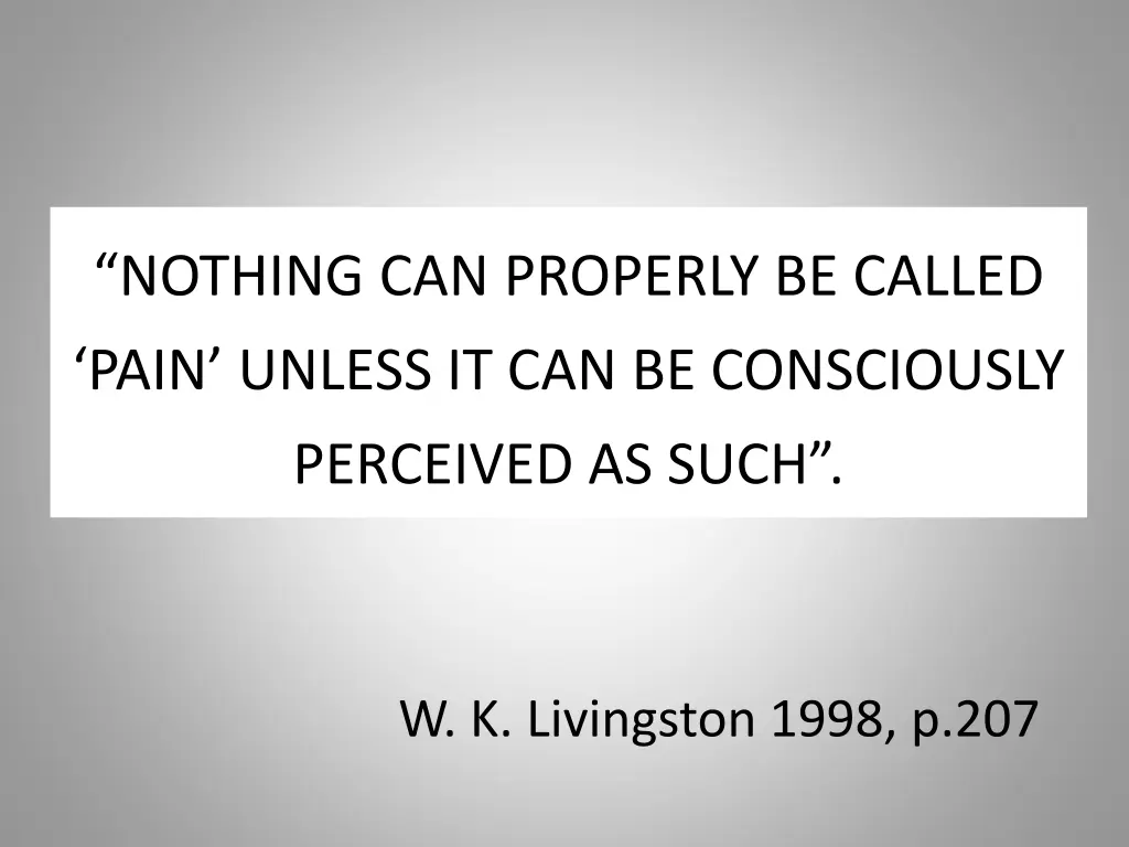 nothing can properly be called