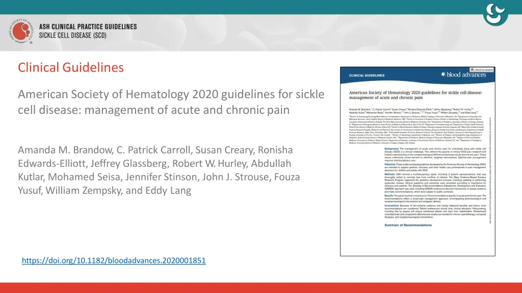 clinicalguidelines