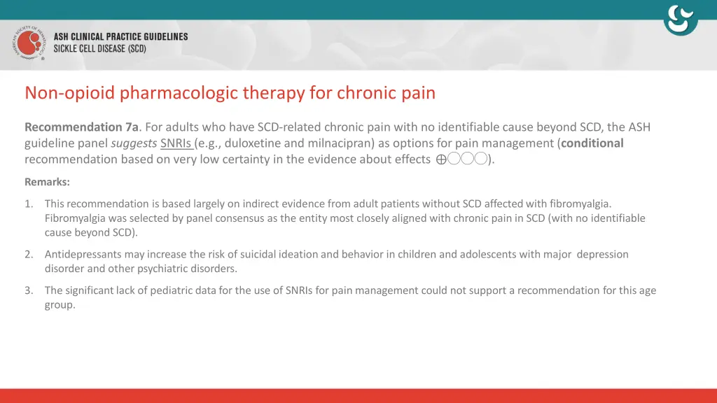 non opioid pharmacologic therapy for chronic pain 1