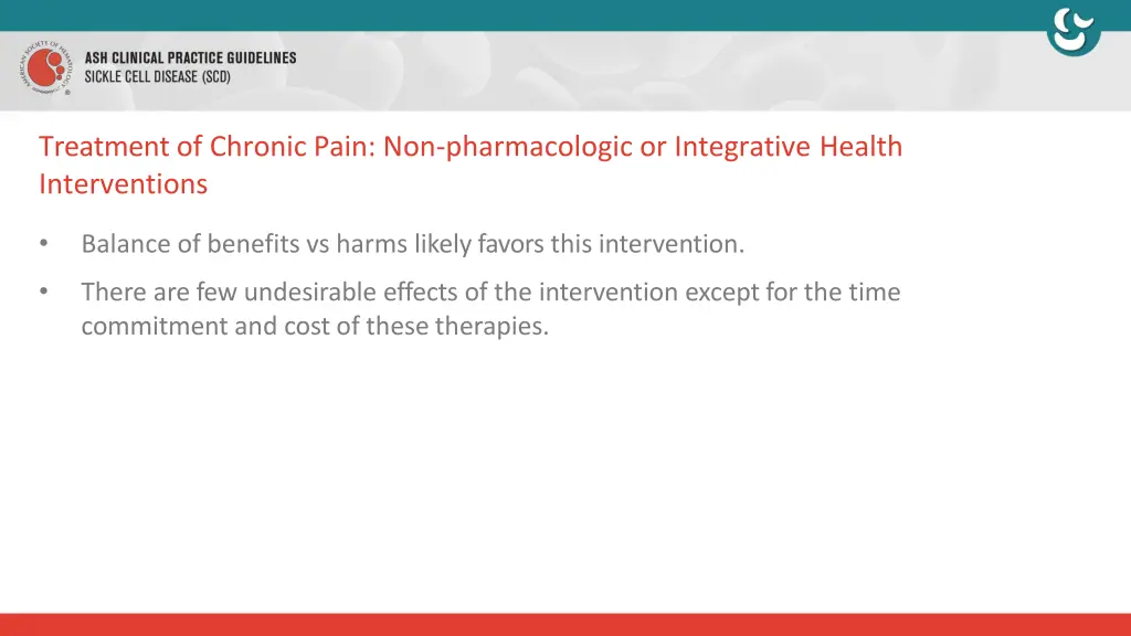 treatment of chronic pain non pharmacologic 1