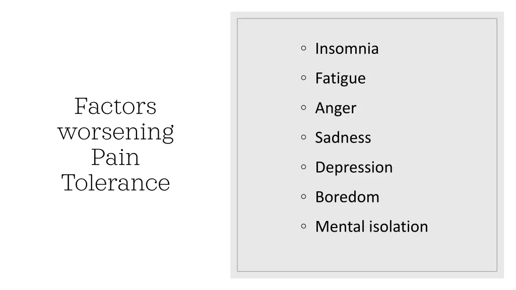 insomnia