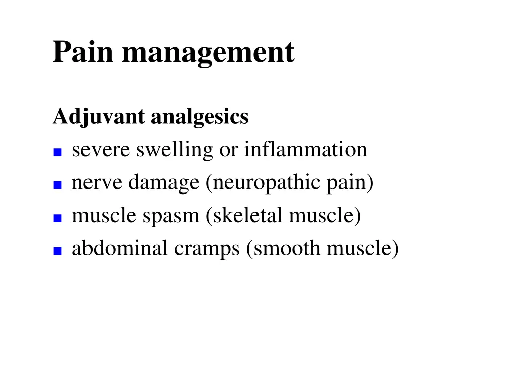 pain management 1