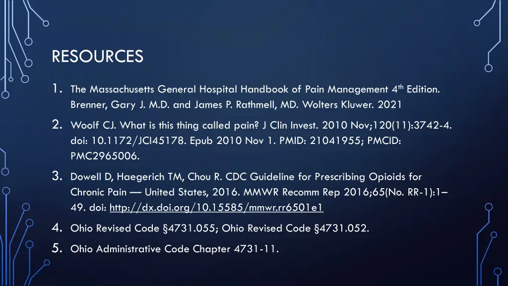 resources