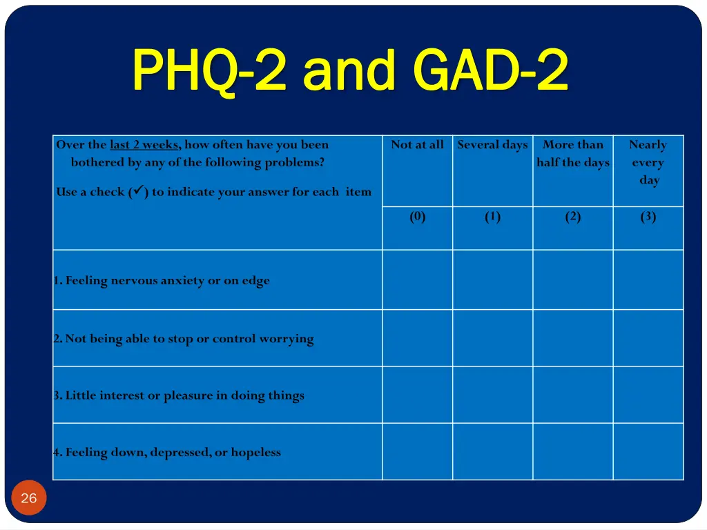 phq phq 2 and gad 2 and gad 2 2