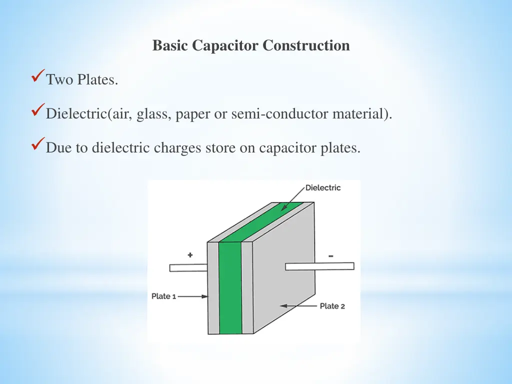 basic capacitor construction