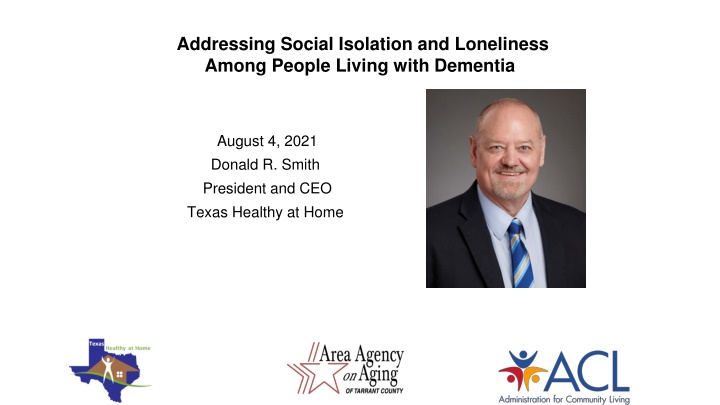 addressing social isolation and loneliness among