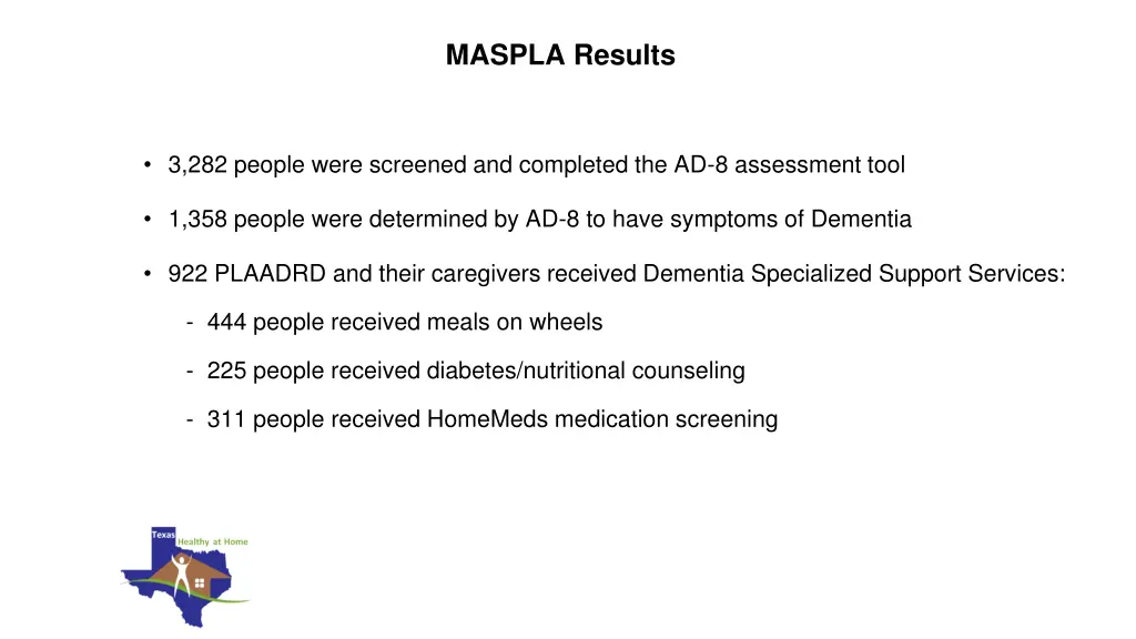 maspla results