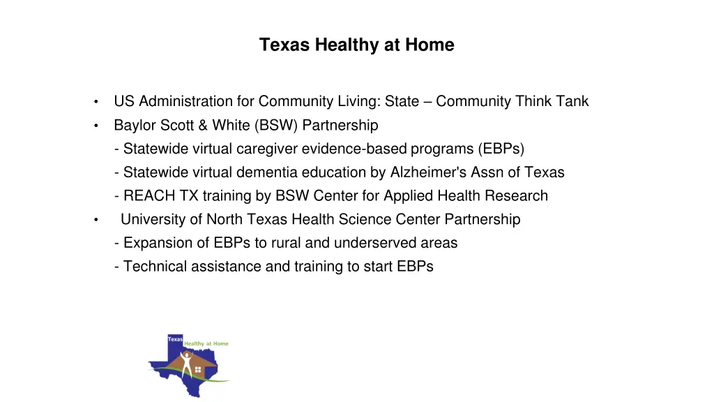 texas healthy at home