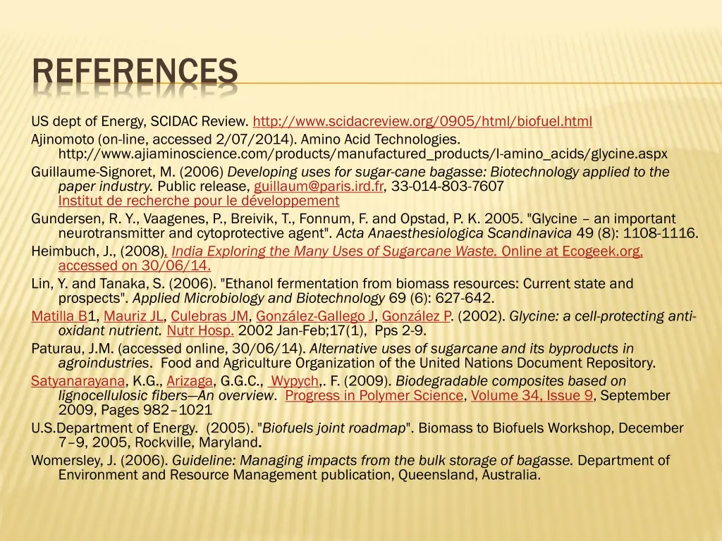 references