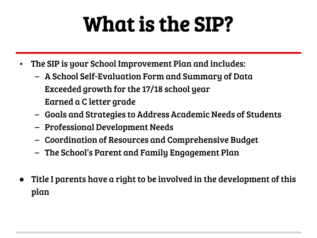what is the sip what is the sip