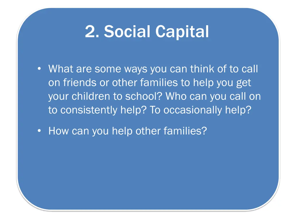 2 social capital