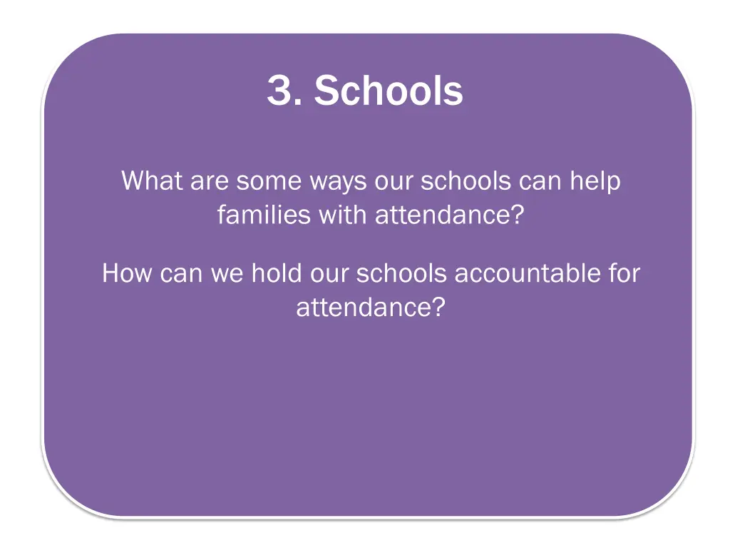3 schools